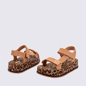 Melissa Flowing Platform Bege Preto Marrom 35817