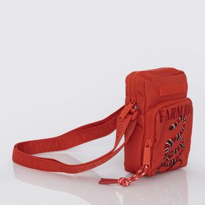 Bolsa Farm Da Gema Revoada Tropical Vermelho 78315155J