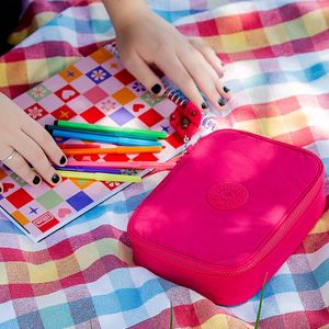 Estojo Kipling 100 Pens Rosa 0940509F