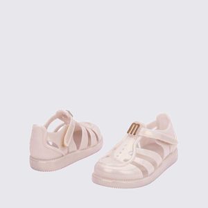 Mini Melissa Hip Daydream Baby Bege Metalizado 35903