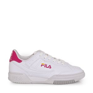 Tênis Fila Fitness Tennis Club Branco Rosa Amarelo F02L00238