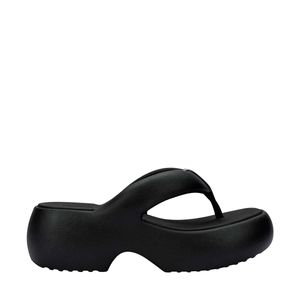 Melissa Free Fuzzy Platform Preto 35875