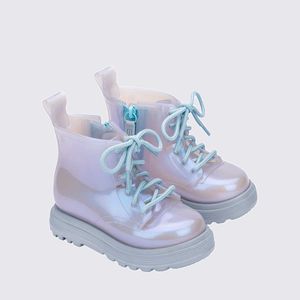 Mini Melissa Coturno Baby Azul Perolado 35838