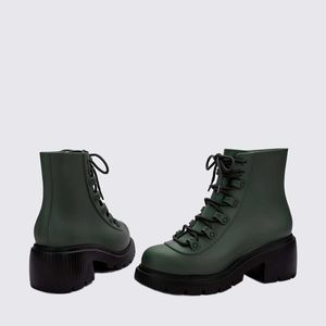 Melissa Cosmo Boot Verde Preto 33594