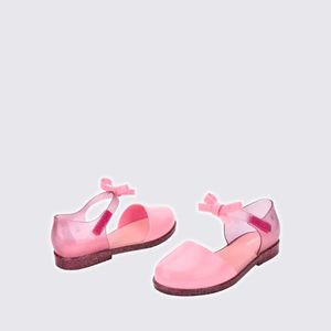 Mini Melissa Amy Infantil Rosa Glitter 33706