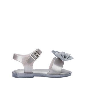 Mini Melissa Mar Sandal Sweet Baby Prata Perolado 35873