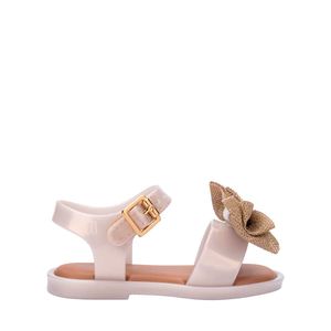 Mini Melissa Mar Sandal Sweet Baby Bege Leitoso Marrom 35873