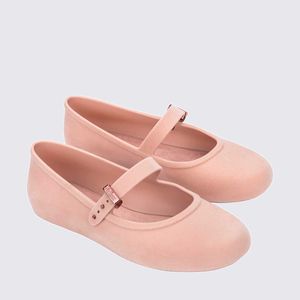 Melissa Soft Ballerina Velvet Rosa 35941