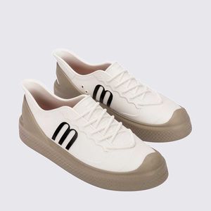 Melissa Combat Sneaker Branco Bege 35837