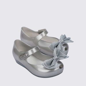 Mini Melissa Ultragirl Sweet XII Baby Prata Perolado 35856