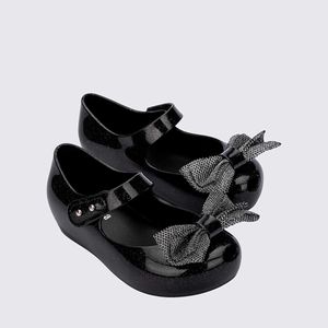 Mini Melissa Ultragirl Sweet XII Baby Preto Glitter 35856