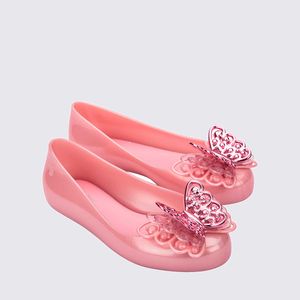 Mini Melissa Sweet Love Fly II Infantil Rosa Perolado 35895