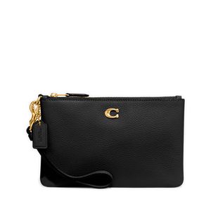 Bolsa de Mão Coach Small Wristlet Preto CH818B4BK