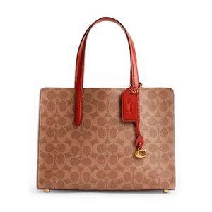 Bolsa Coach Carter Carryall 28 Signature Marrom CK457B4NQ4