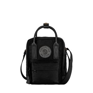 Bolsa Fjällräven Kånken N°2 Black Sling Preto F23799550