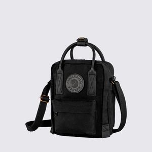 Bolsa Fjällräven Kånken N°2 Black Sling Preto F23799550