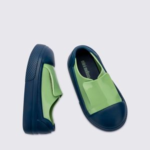 Mini Melissa Blank Canvas Baby Azul Verde 35695