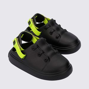 Mini Melissa Charlie Baby Preto Verde 35777