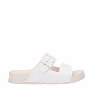 Melissa Cozy Connection Slide Bege Branco 35832