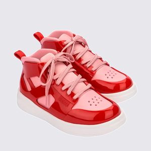 Melissa Player Sneaker Branco Vermelho 33909