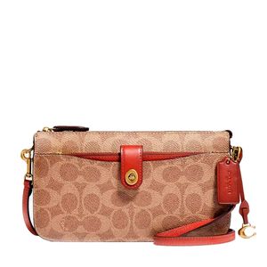 Bolsa Coach Noa Pop Up Messenger Signature Marrom C5369B4NQ4