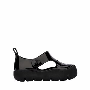 Mini Melissa Bowie Baby Preto Laranja 35889