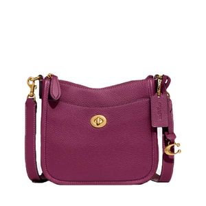 Bolsa Chaise Crossbody 19 Coach Roxo CC390B4RPS