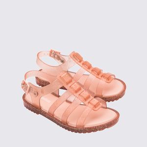 Mini Melissa Flox Infantil Rosa Glitter 31735