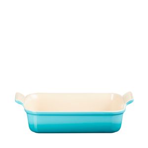 Travessa Retangular Heritage Le Creuset Azul Caribe 19 CM