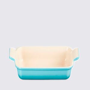 Travessa Retangular Heritage Le Creuset Azul Caribe 19 CM