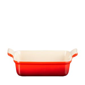 Travessa Retangular Heritage Le Creuset Vermelho 26 CM