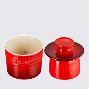 Pote de Manteiga Le Creuset Vermelho