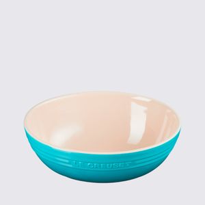 Bowl de Servir Oval Le Creuset Azul Caribe 3,2 L