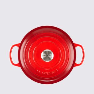 Panela Redonda Signature Le Creuset Vermelho 2,4 L