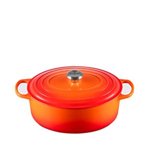 Panela Oval Signature Le Creuset Vermelho 6,3 L