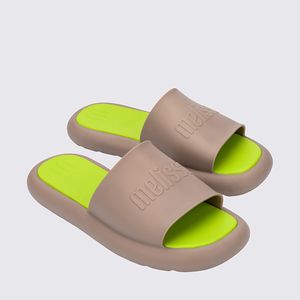 Melissa M Lover Plus Slide Bege Fosco 35839