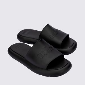 Melissa M Lover Plus Slide Preto Fosco 35839