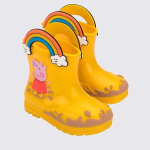 Mini Melissa Welly + Peppa Pig Amarelo Bege 35893