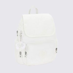 Mochila Kipling City Zip S Branco I35236KH