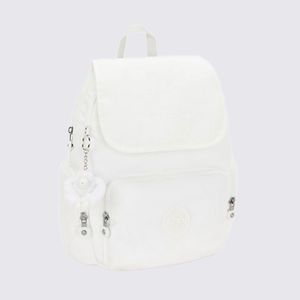 Mochila Kipling City Zip S Branco I35236KH