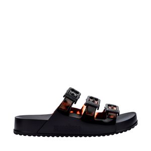 Melissa Cozy Stripes Preto Vidro 35943