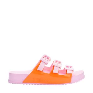 Melissa Cozy Stripes Rosa Laranja 35943