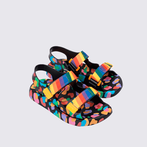 Mini Melissa Mix Infantil Preto Multicor 35916