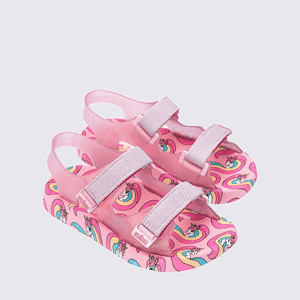 Mini Melissa Mix Infantil Rosa Transparente 35916