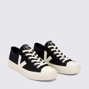 Tênis Veja Wata II Low Canvas Black Pierre Vert PL0101397A