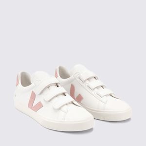 Tênis Veja Recife Chromefree Leather White Babe Vert RC0502931A