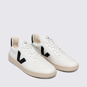 Tênis Veja V-10 Cwl White Black Vert VX0702901A