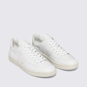 Tênis Veja V-12 Leather Extra White Vert XD0202297A