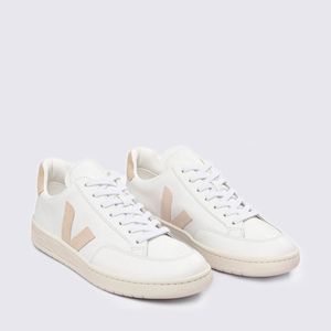 Tênis Veja V-12 Couro Extra White Sable Vert XD0202335A