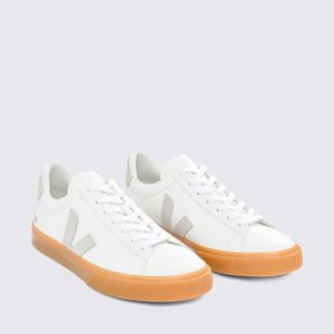 Tênis Veja Campo Chromefree Leather White Natural CP0503147A